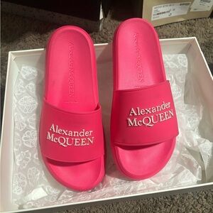 Alexander McQueen slides